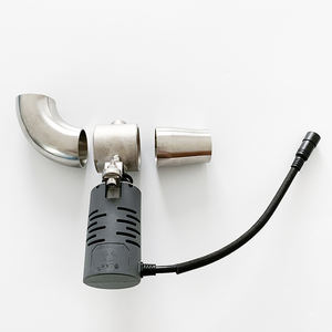 थोक मोटरसाइकिल इलेक्ट्रिक निकास 38 मिमी 1.5 "कटआउट वाल्व किट रिमोट मैनुअल स्विच डबल कंट्रोल मोटर बाइक पाबी निकास - Product Image 5