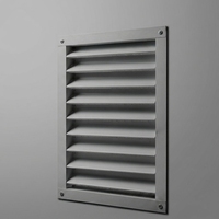 Panneau de volet en aluminium pour maison, villa, jardin, bricolage