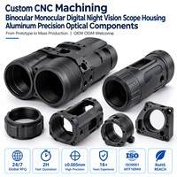 Service de Fabrication sur Mesure de Cadres de Lunettes de Vision Nocturne Numériques Binoculaires et Monoculaires par Usinage CNC de Haute Précision