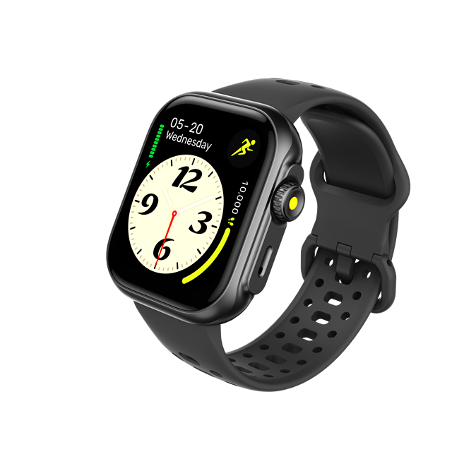 Wonlex Spark GPS Adult BT Phone Call Smart Watch 1.85 Inch Screen Heart Rate & Blood Oxygen Monitor 3 ATM Waterproof Smartwatch