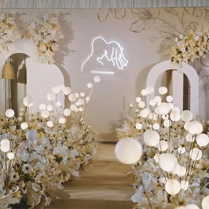 LANJO Wedding Road Guide Lamp <b>Props</b> Aisle Guide Floor Lamp Wedding <b>Stage</b> Walkway Decoration - Product Image 3