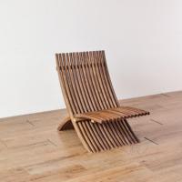 Fauteuil Lounge en Bois Ergonomique Moderne Wabi-Sabi pour la Maison, le Bureau, l'Appartement, le Balcon, le Salon, la Chambre à Coucher, la Relaxation