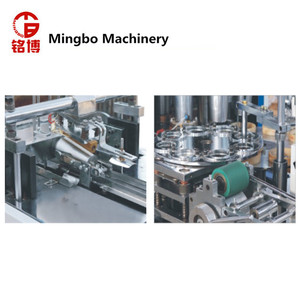 Mingbo MB-A12 50-60 PCS/min Cốc Giấy Bánh Máy làm phim hoạt hình cốc máy thẳng cốc giấy làm cho máy sản xuất - Product Image 4
