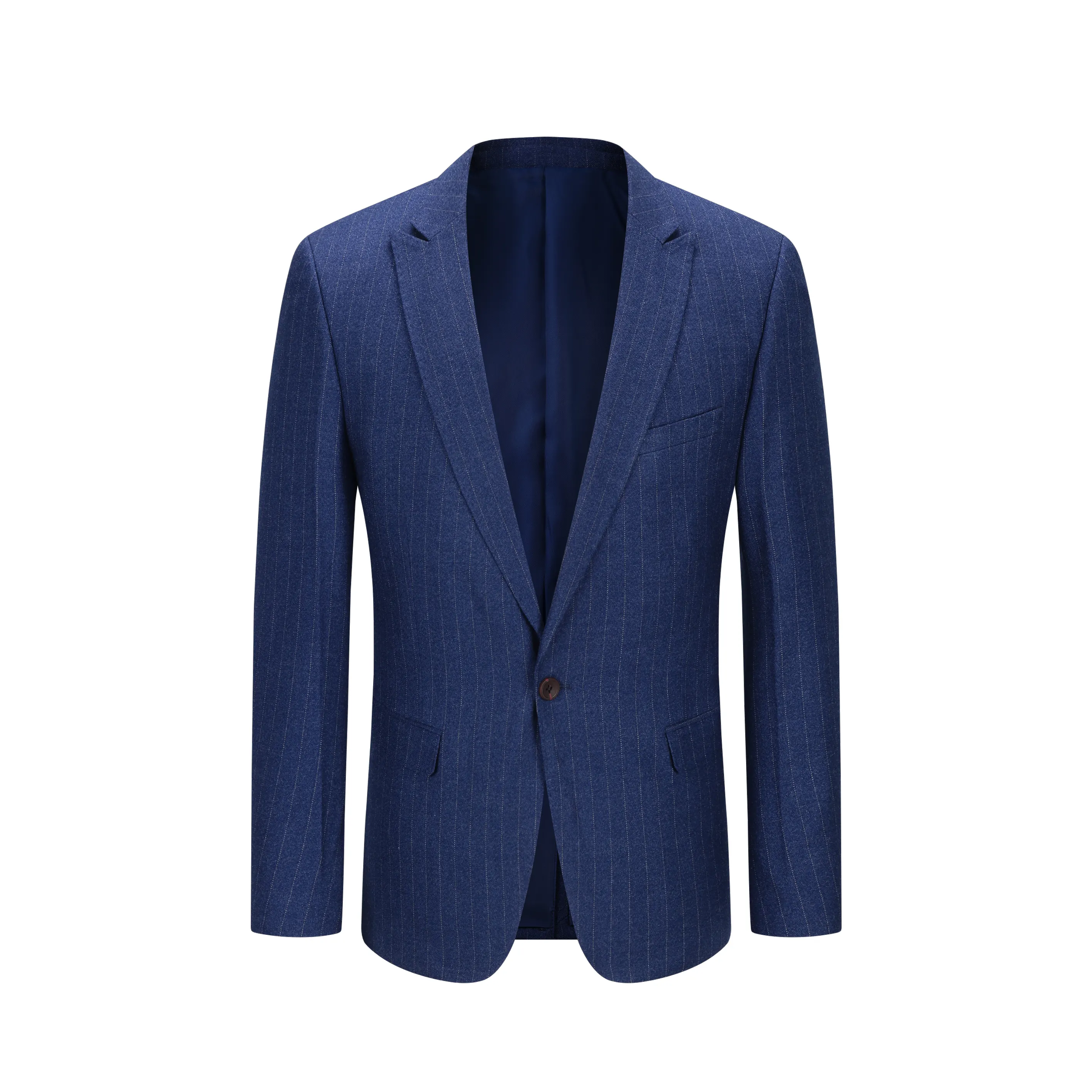 Foreign Trade Business Casual Suit Custom High Quality Groom One-buttonDress classic blazer wool coat winter jacket men wedding