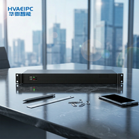HVAEIPC Nouveau Mini PC Serveur Industriel 1U Montable en Rack, Intel Core i7 de 12e Génération, 12 Cœurs, DDR4, SSD+HDD, GDDR4, B365, Garantie 3 Ans, OS
