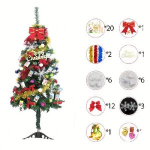 1.5m Standing Collapsible PVC PreLit Foldable Christmas <b>Tree</b> Party Home Decor Eco Friendly Artificial Holiday - Product Image 1