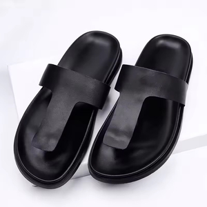 Xinzirain, <span class=keywords><strong>chanclas</strong></span> personalizadas <span class=keywords><strong>de</strong></span> cuero genuino <span class=keywords><strong>para</strong></span> <span class=keywords><strong>hombre</strong></span>, sandalias <span class=keywords><strong>de</strong></span> estilo árabe, zapatillas en forma <span class=keywords><strong>de</strong></span> T con Tanga antideslizante, Zapatillas <span class=keywords><strong>para</strong></span> <span class=keywords><strong>hombre</strong></span> Gulf - Product Image 4