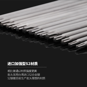 Shaowei <b>Torx</b> Screwdriver <b>Bit</b> Extended Length Steel Hex Shank For Construction - Product Image 5