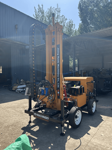 <span class=keywords><strong>Tractor</strong></span> Gemonteerde Dieselmotor Waterput Boorinstallatie 78kw Draagbare Kernmachine 300M Diep Boorgat Truck Voor Boerderij 300M Rock - Product Image 3