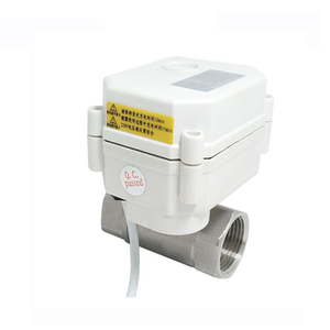 Vanne à boisseau sphérique électrique automatique à rappel par ressort DN15 1/2 pouce, 2 voies, passage plein, filetage NPT, en acier inoxydable 304, 24 V CC - Product Image 4