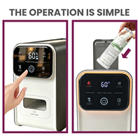 Distributeur de serviettes intelligent chaud/froid 550W avec écran tactile pour restaurants, bars, hôtels (OEM)
