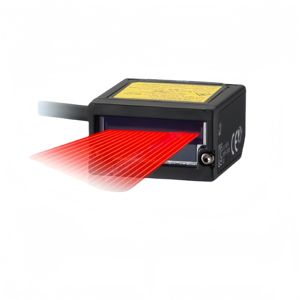 Véritable lecteur de codes-barres laser Omron V500-R2CF | <span class=keywords><strong>1000</strong></span> scans/sec, résolution 0.15mm, IP54, RS-232C, portée 60-270mm, montage sur châssis - Product Image 1