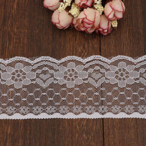 Penjualan Terbaik renda tanpa elastis, renda Prancis putih, kain renda <span class=keywords><strong>2.3</strong></span>/5/6cm, tepi Lingerie - Product Image 4