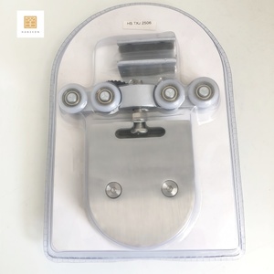 <span class=keywords><strong>Roulette</strong></span> <span class=keywords><strong>de</strong></span> porte coulissante en verre pour hôtel, quincaillerie <span class=keywords><strong>de</strong></span> porte suspendue en verre pour <span class=keywords><strong>douche</strong></span>, en promotion - Product Image 1