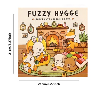 Libro <span class=keywords><strong>da</strong></span> <span class=keywords><strong>Colorare</strong></span> per Bambini dai 3 agli 8 Anni, 50 Pagine con Tema Animali Carini, Blocco <span class=keywords><strong>da</strong></span> Disegno Fai-<span class=keywords><strong>da</strong></span>-Te, Vendita all'Ingrosso - Product Image 1
