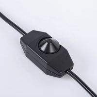 Lampe chauffante métallique étanche pour porcheries et incubateurs de volailles 220V – Lumière chauffante pour animaux pour cages d'élevage