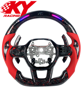 Accesorios para Automóviles Honda de 11.ª Generación: Accord, Civic Sport, CRV, Integra, Palancas de Cambio LED Personalizadas con RPM, Volante de Fibra de Carbono - Product Image 1