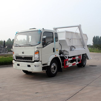 Camion benne basculante Sinotruk pour collecte des déchets, durable et multifonctionnel, prix direct usine pour la gestion des déchets