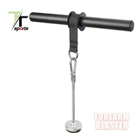 TTSPORTS Forearm Blaster pour l'entraînement de la force de préhension, rouleau de poignet, équipement d'entraînement des bras pour la maison et la salle de sport