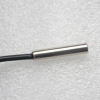 Sensor NTC Analógico de 100k con Montaje para Soldadura, Precisión del 1%, Conectores XH/YH/VH, Cables de PVC/Silicona/TPE