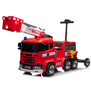 <span class=keywords><strong>Camion</strong></span> de pompiers électrique télécommandé 12 volts de haute qualité <span class=keywords><strong>pour</strong></span> enfants, jouet personnalisable CE à roulettes <span class=keywords><strong>pour</strong></span> bébés - Product Image 1