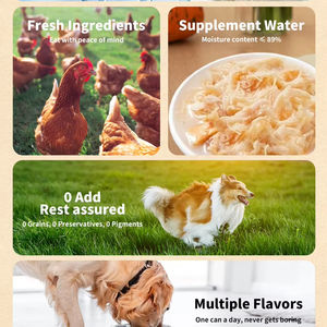 400 Grammi di <span class=keywords><strong>Cibo</strong></span> <span class=keywords><strong>Umido</strong></span> per Animali Domestici, Snack Universali in Scatola per Cani con Vari Gusti a Base di Carne, Confezionati in Sacchetto - Product Image 4