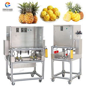 Machine à peler les ananas et les pommes en acier inoxydable pour usage commercial, certifiée CE, durable et facile à utiliser - Product Image 1