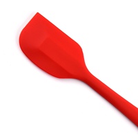 Spatule-racloir en silicone avec cœur en acier, antiadhésive, résistante à la chaleur, 21 cm, ustensile de cuisine pour la pâtisserie et la cuisson, pour la maison et la boulangerie, vente en gros