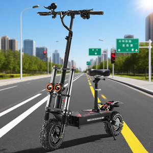 Trottinette électrique en alliage de magnésium, deux roues, tout-terrain, double propulsion, charge maximale 120 kg - Product Image 4