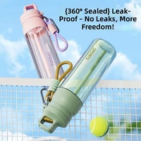 Bouteille d'eau Tritan en gros, luxe léger, haute qualité, pour l'été, en plastique, portable, pour le sport en extérieur, personnalisable