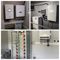 Deye Hybrid-Solarstromsystem 15KW 30KW Monokristallines Silizium MPPT-Controller Bodenmontage 220V/230V Ausgang Energiesystem