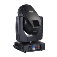 Cabeza Móvil 3 en 1 330W15R/350W17R, Motor Trifásico de 20 Canales y 160 bits 2-45 °   Linterna con Zoom BSW