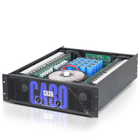 Amplificador de Potencia Profesional CA30 de 2*1200W, 8/4/2 Ohmios, Metálico, CA, 2 Canales, Duradero, con XLR para Uso en Escenarios de Audio Profesional