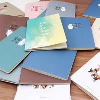 Carnet à spirales A5 à feuilles mobiles avec couverture souple en PVC/PP imprimé, 30 feuilles, pour l'écriture et les exercices des enfants