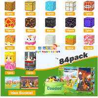 Blocs magnétiques EPT Construisez mon monde magnétique Ensemble de portails magiques Tuiles de construction Jouet pour tout-petits Construction STEM Blocs 3D pour enfants