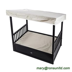 Casa para Perros de Madera Resistente a la Intemperie, <span class=keywords><strong>Caseta</strong></span> Aislada para Perros Grandes, Moderna y Duradera, Mueble Cama para Perros - Product Image 2