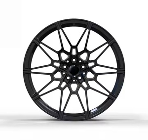 Nouvelles roues de voiture de tourisme en alliage forgé noir personnalisé 15-24 pouces 5x114.3 5x112 jantes sport concaves pour <span class=keywords><strong>A4</strong></span> A6 <span class=keywords><strong>B8</strong></span> C7 F30 E90 X5 - Product Image 6