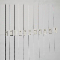 Dangzhou-cinq étoiles métaux triple galvanisé ms acier guy gi fil 2 4 6 12 21 24 25 26 calibre moyen pour épingle à agrafes