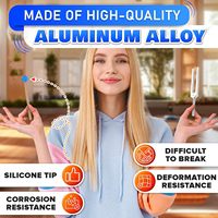 En gros Professionnel 432HZ En Alliage D'aluminium Diapason Médical Son Guérison Accordeur En Métal pour Accessoires D'instruments De Musique
