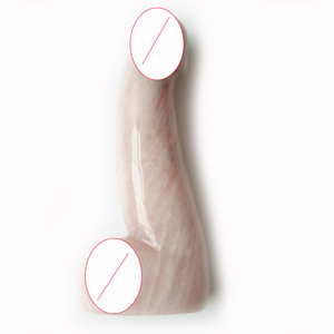 Godemiché en quartz rose de 17cm, jouet sexuel fait en chine, <span class=keywords><strong>objet</strong></span> de beauté, offre spéciale - Product Image 3