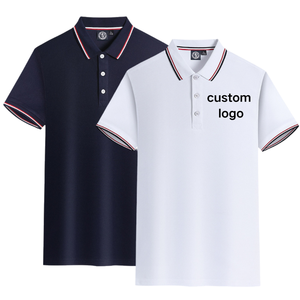 قميص بولو قطني فاخر مطرز للرجال والنساء بشعار مخصص، قمصان عمل وزي موحد للشركات للبيع بالجملة لمناسبات الشركات - Product Image 1