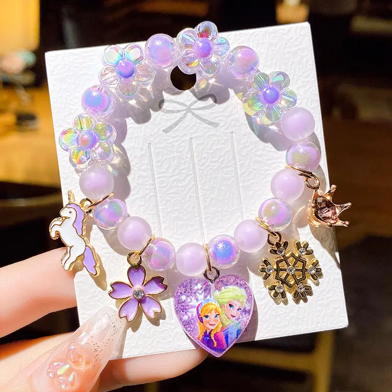 Hot Sale Custom Resin Material Jewelry Girls Bangles Bracelets For Kids