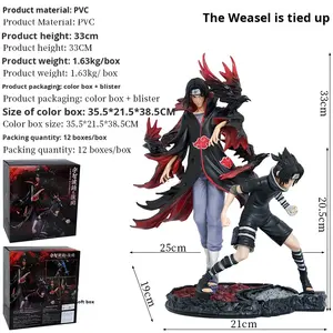 ฟิกเกอร์อนิเมะนินจา บอนด์ ทำจากพีวีซี ของสะสม โมเดลรูปปั้นเคลือบเต็มตัว ของเล่นตกแต่ง - Product Image 2