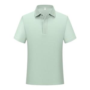 <b>Polo</b> Shirt Short Sleeve Solid Color Polyester Moisture Wicking Daily Wear - Product Image 3