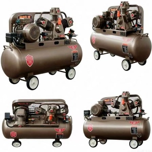 Venta Directa de Fábrica, Compresor de Aire de Pistón de Alta Presión de 8/<span class=keywords><strong>12</strong></span>.5 bar y 3 kW HQ-0.38, Bomba de Aire Potente de 3 Cilindros Accionada por Correa - Product Image 4
