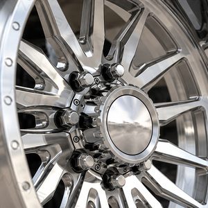 Jantes de camion forgées sur mesure 26x14 26x16 28x16 8x170 8x180 8x165.1, jantes de camion rehaussées à déport profond pour Ford F-350 GMC Sierra RAM 3500 - Product Image 3