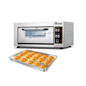 فرن مخابز تجاري فرن غاز كهربائي 1 سطح 2 سطح 3 سطح 2 صواني 2 3 4 6 صواني كيك كومبي بيع - Product Image 1