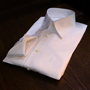 Deals Men Italian Collar Shirts Anti-Wrinkle Cotton Shirt