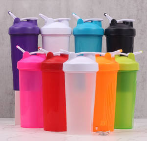 Botellas Mezcladoras de Plástico Personalizadas con Logotipo de 600 ml para Gimnasio, Botellas Mezcladoras de Proteína, Vasos Mezcladores Personalizados - Product Image 5