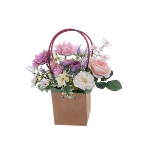 CallaFloral Ensemble de bouquets de fleurs artificielles en tissu tissé plastique pour mariage, décoration intérieure et accessoires de photographie CF01465 - Product Image 5